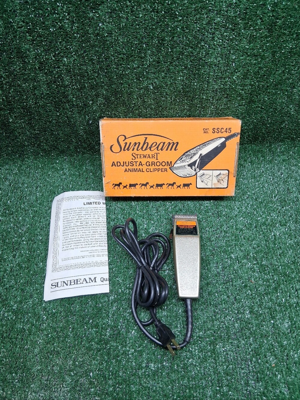 Sunbeam Stewart SSC-45 Animal Clipper Trimmers
